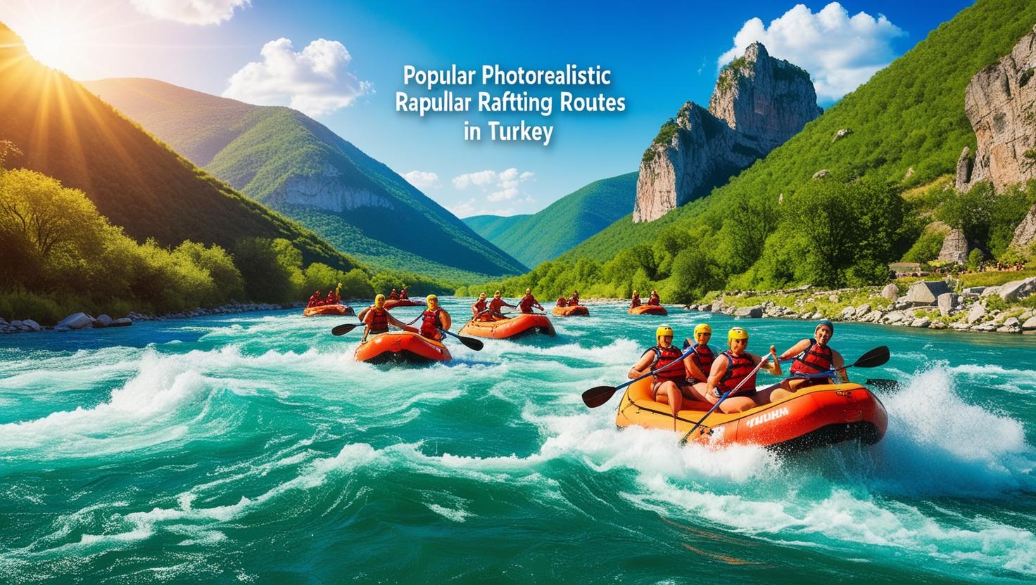 Popular Rafting Routes in Turkey for Enthusiasts